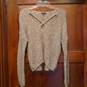 Express slightly cropped sweater